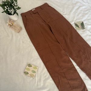 Flared Rust Cotton-On Trousers
